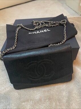 Chanel Caviar Wallet on Chain/Crossbody